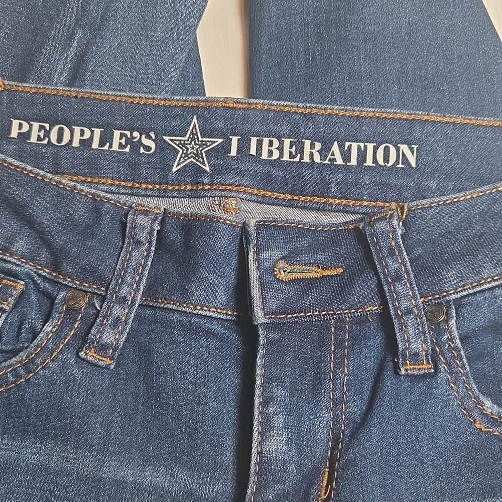 PEOPLE LIBERATION JEANS,SZ 3. - Picture 8 of 8